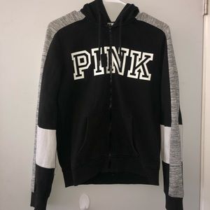 PINK Jacket [Black/Grey/White]